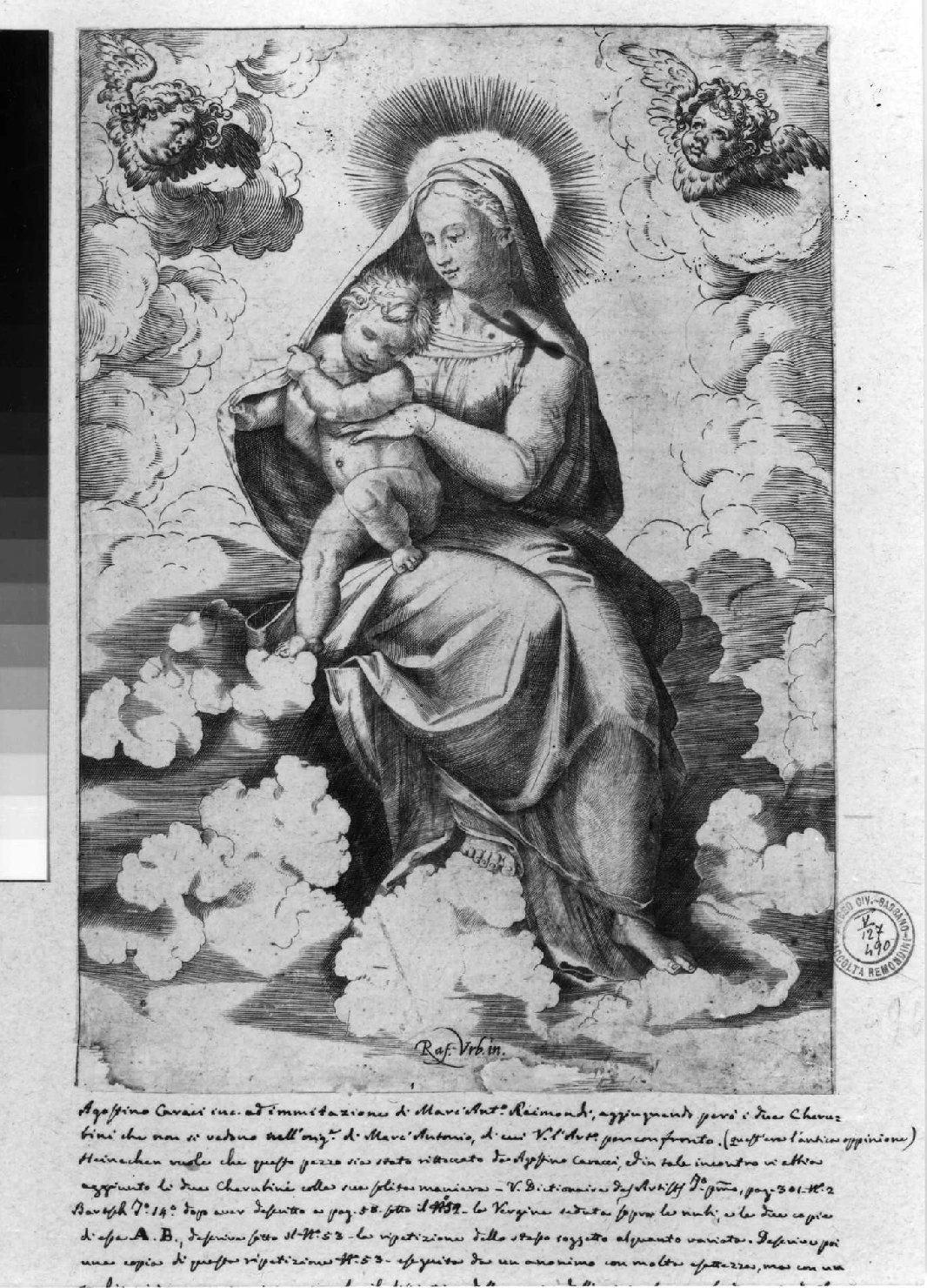 Madonna con Bambino - Collezione Remondini. Bassano del Grappa. Vicenza